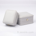 Velvet Jewelry Box Organisateur Organisateur Packaging Custom